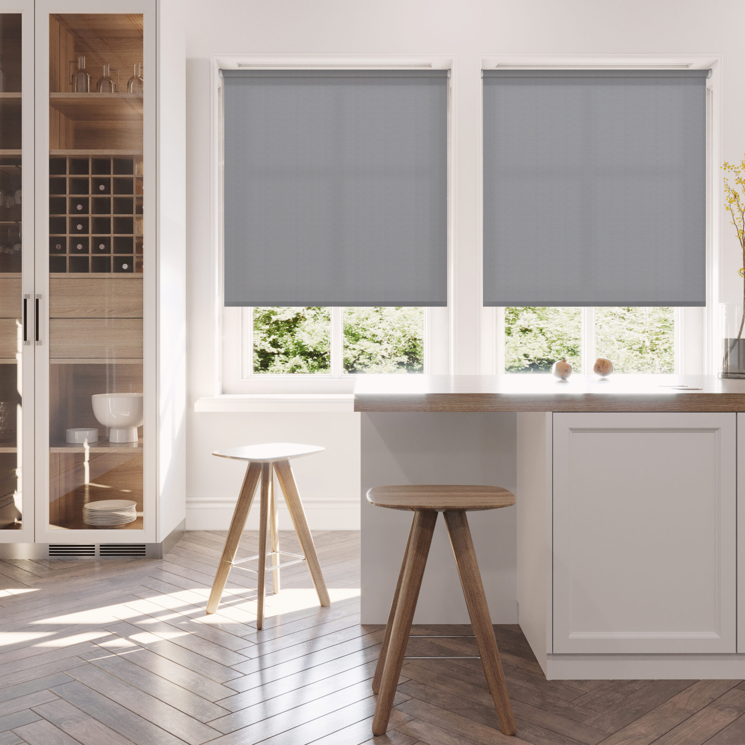 Alpha Limestone Roller Blind