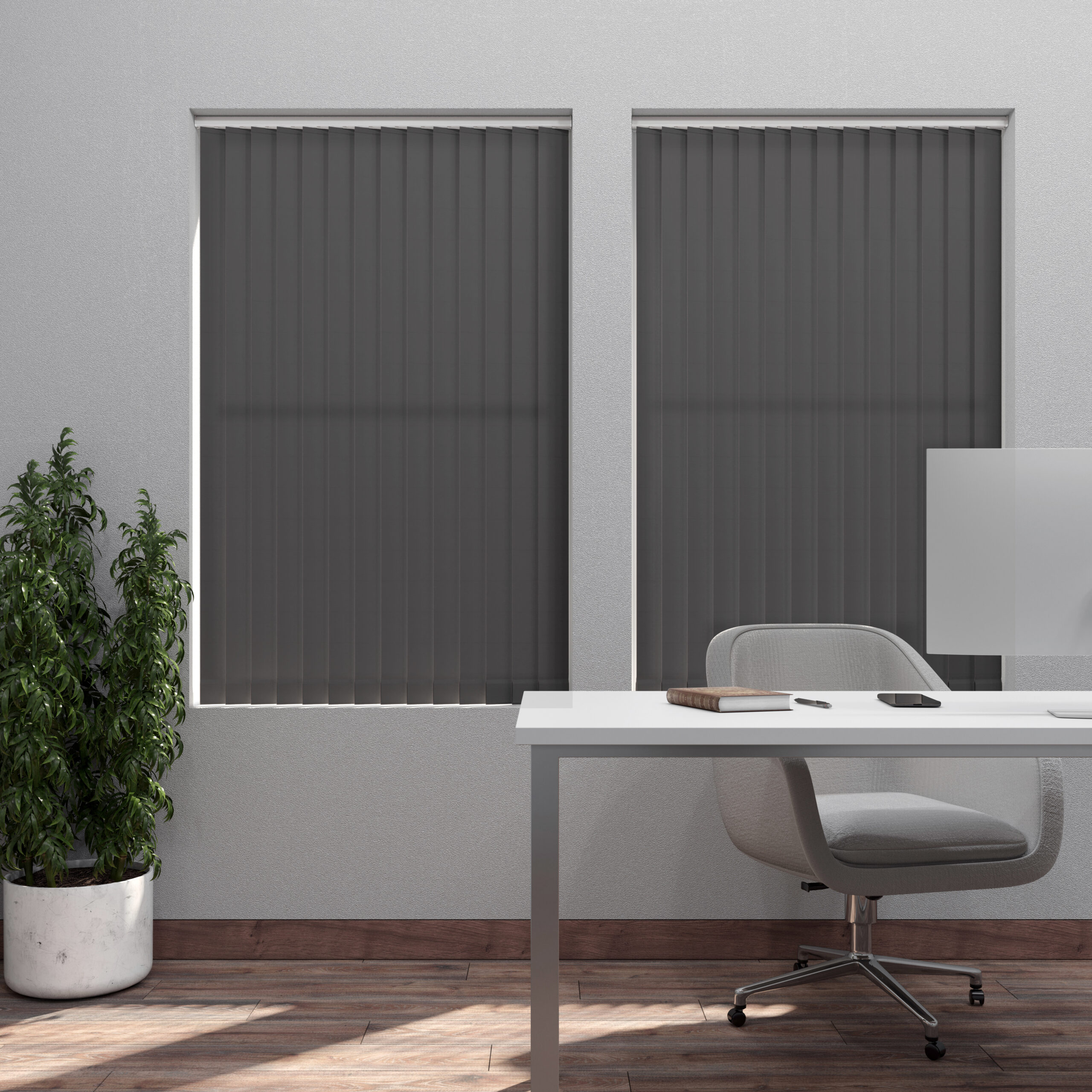 Amazon Noir Vertical Blind