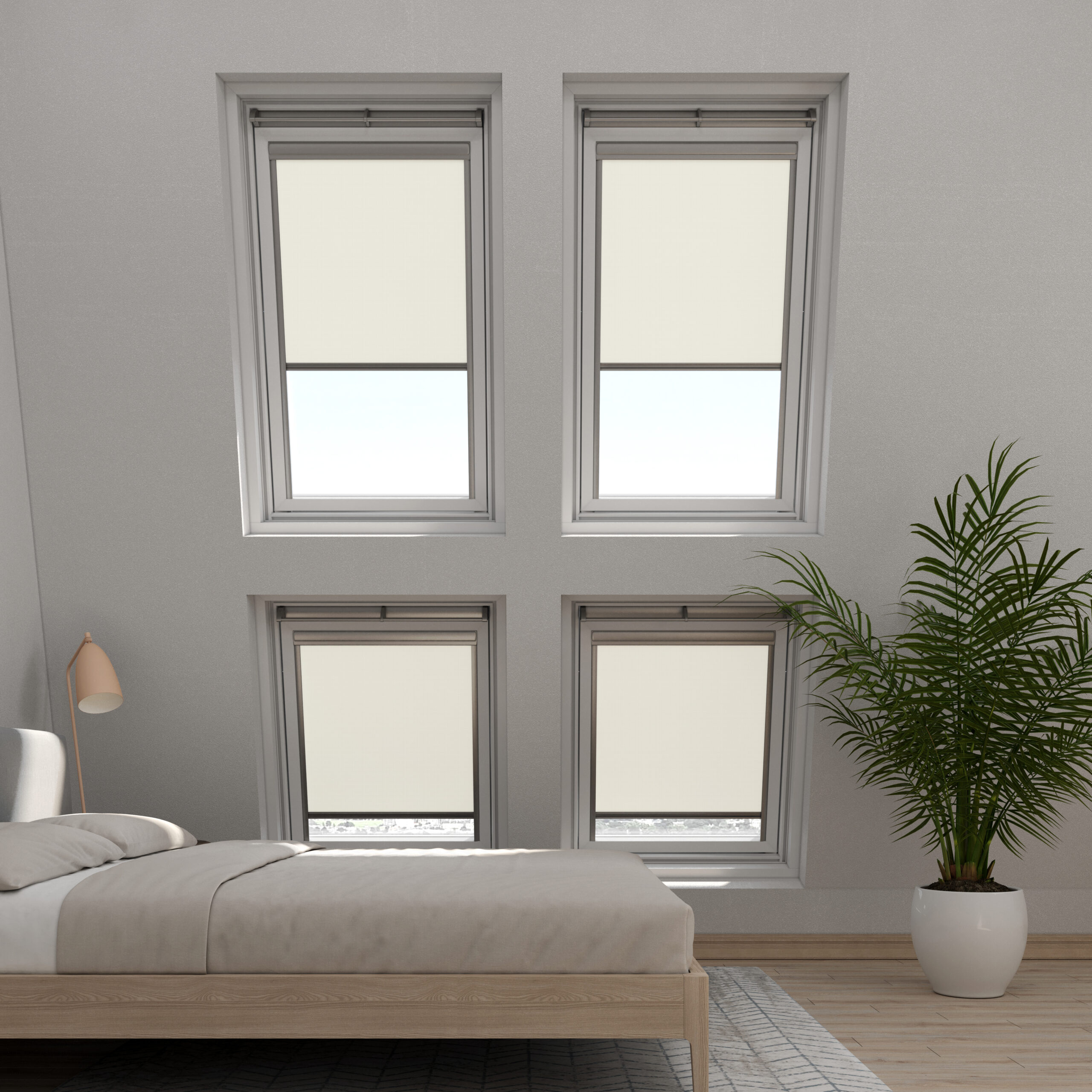 GRACE BLACKOUT ROOF BLIND ALUMINIUM FRAME - Fakro