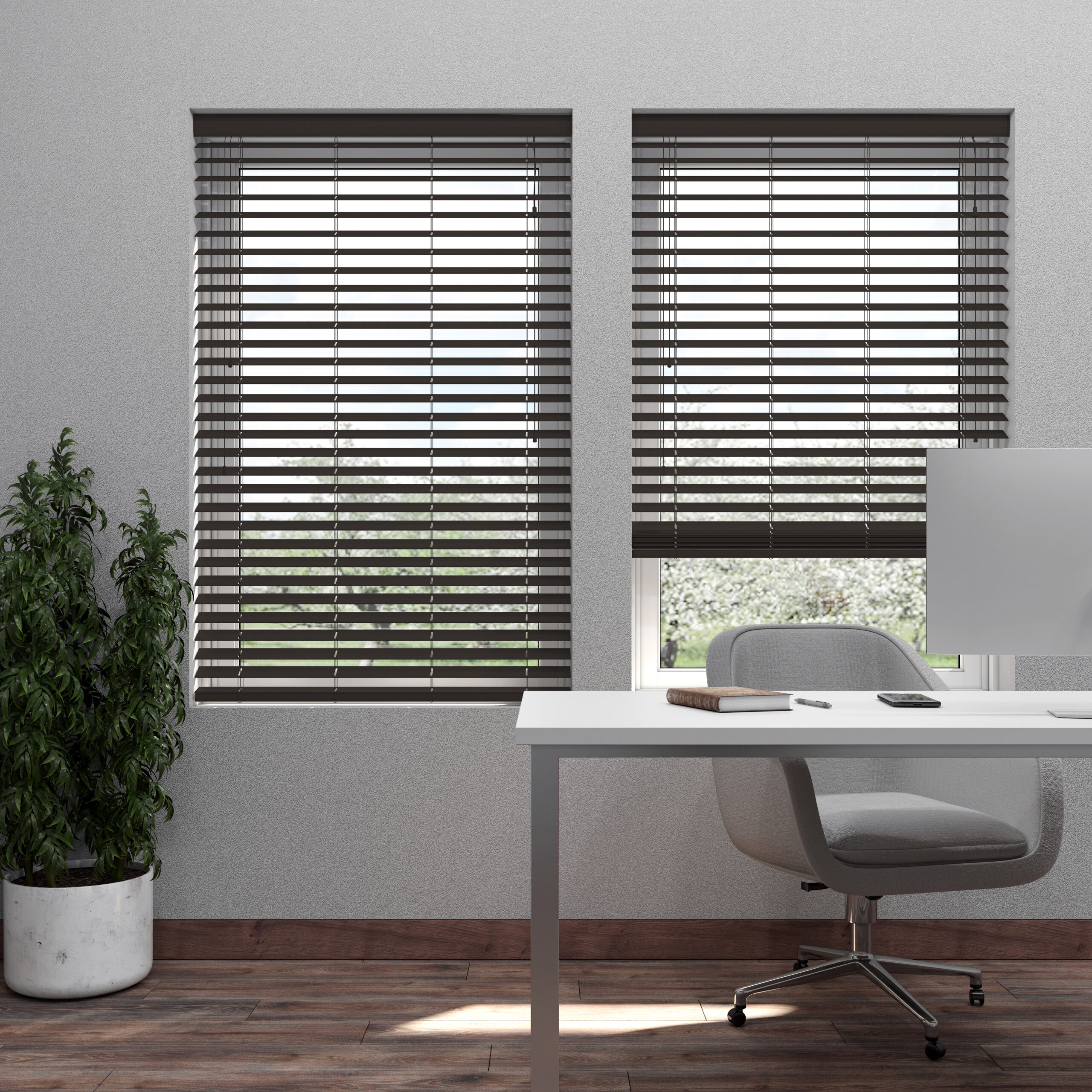 Hazel Wooden Venetian